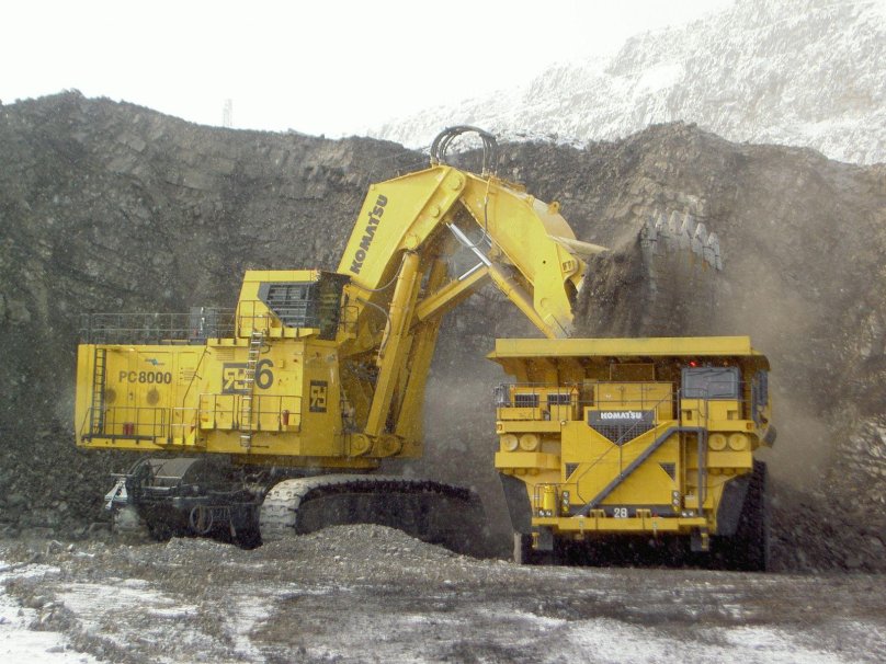 Komatsu pc8000-6