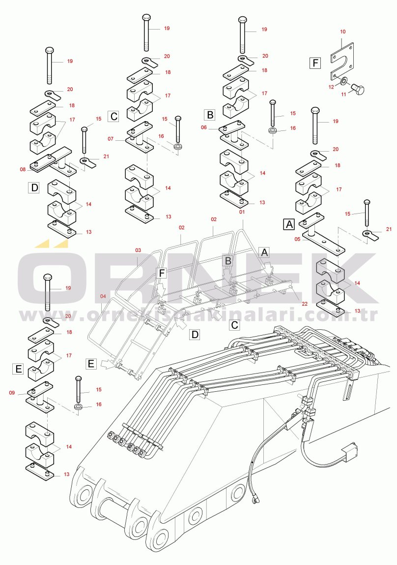 Угловая защита ковша pc3000
