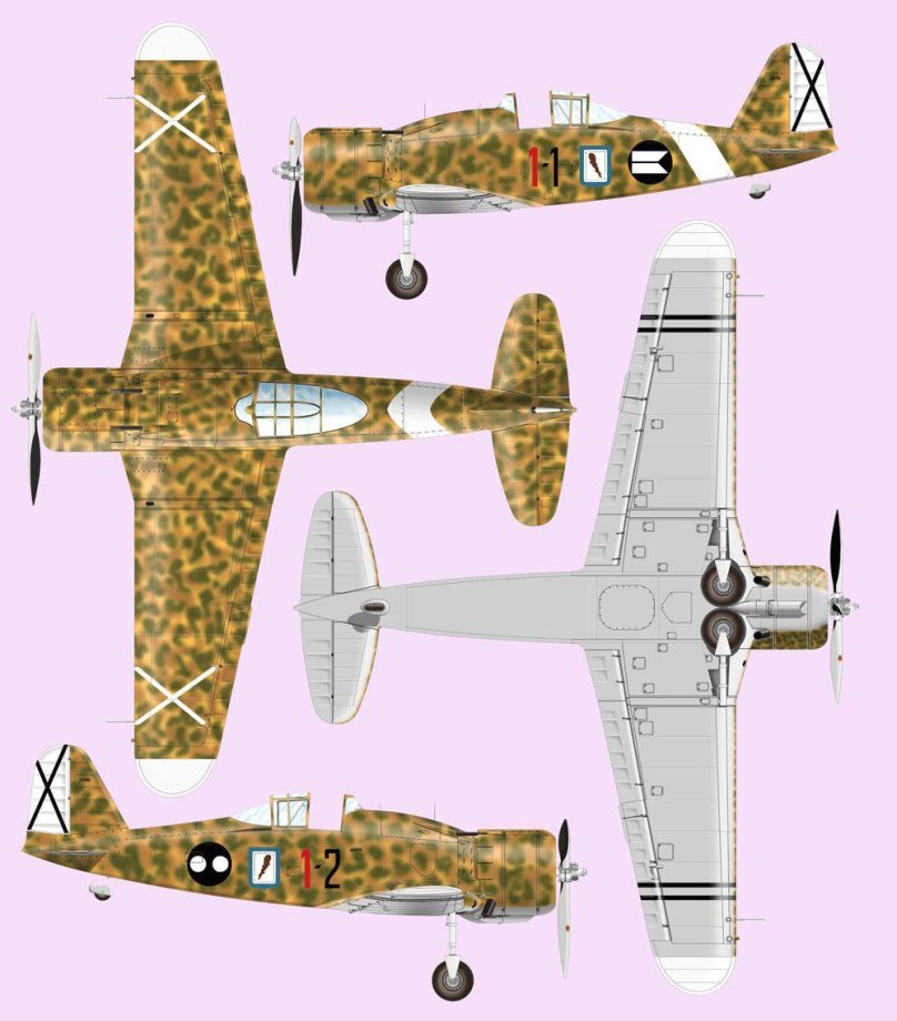 Фиат g.50 "Фреччиа" (стрела)