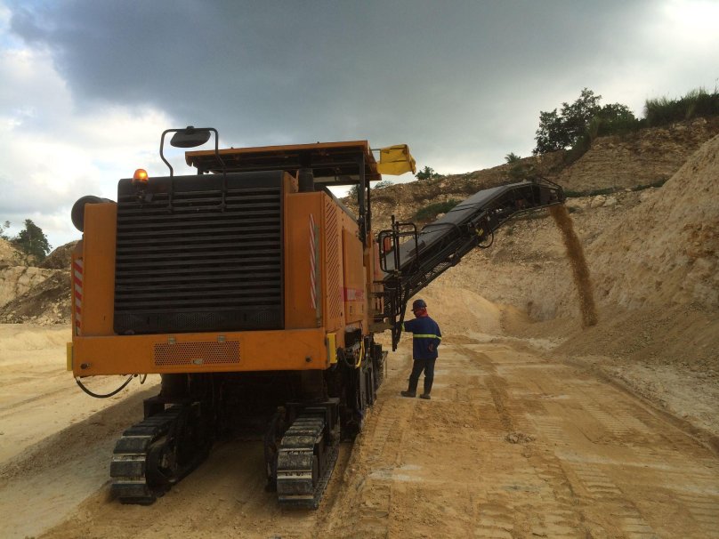 Дорожная фреза sany