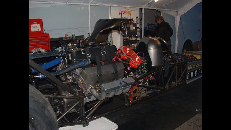 Top fuel Dragster engine