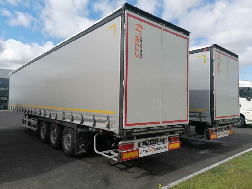 Полуприцеп CTTM шаланда