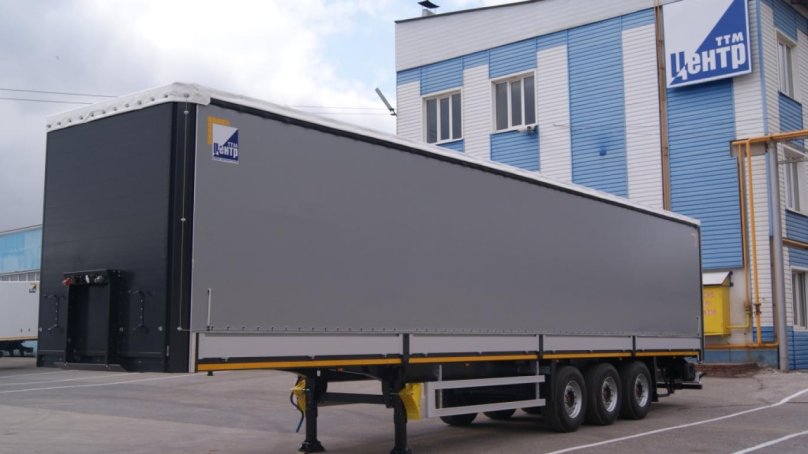 ЦТТМ шторный полуприцеп