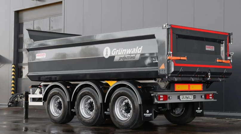 Самосвальный полуприцеп Грюнвальд