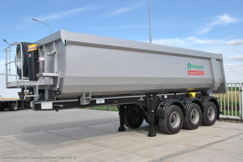 Самосвальный полуприцеп Грюнвальд 34 Куба