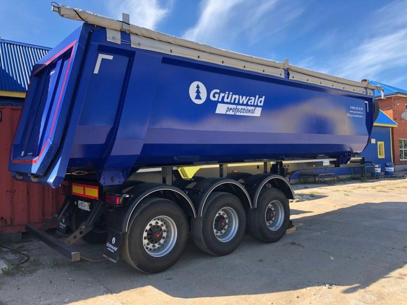 Самосвальный полуприцеп Грюнвальд
