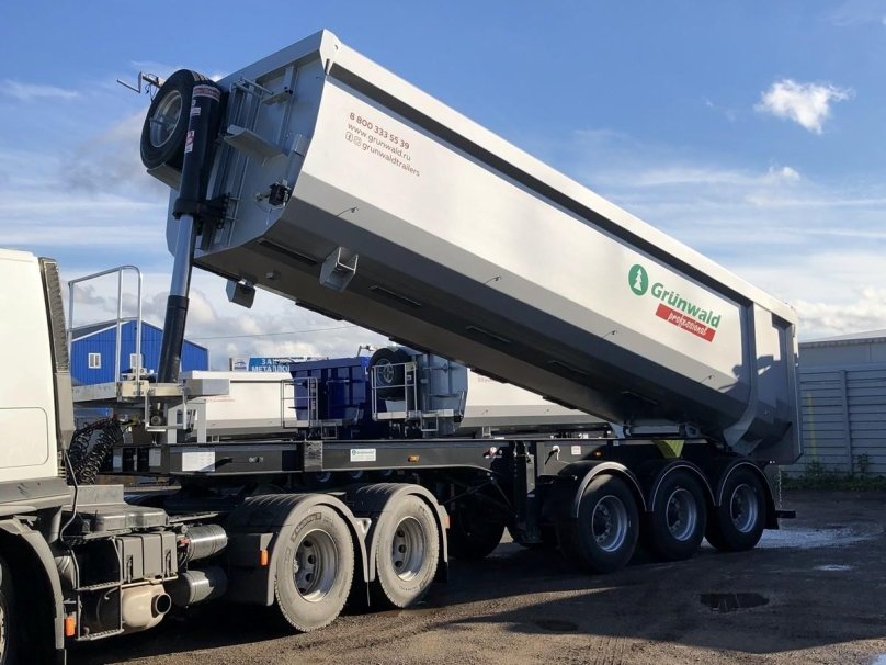 Полуприцеп самосвал Grunwald