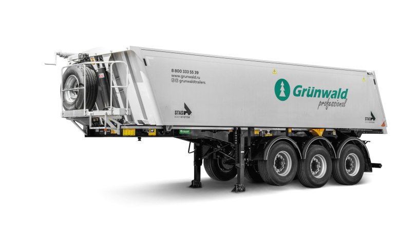 Грюнвальд полуприцепы самосвал
