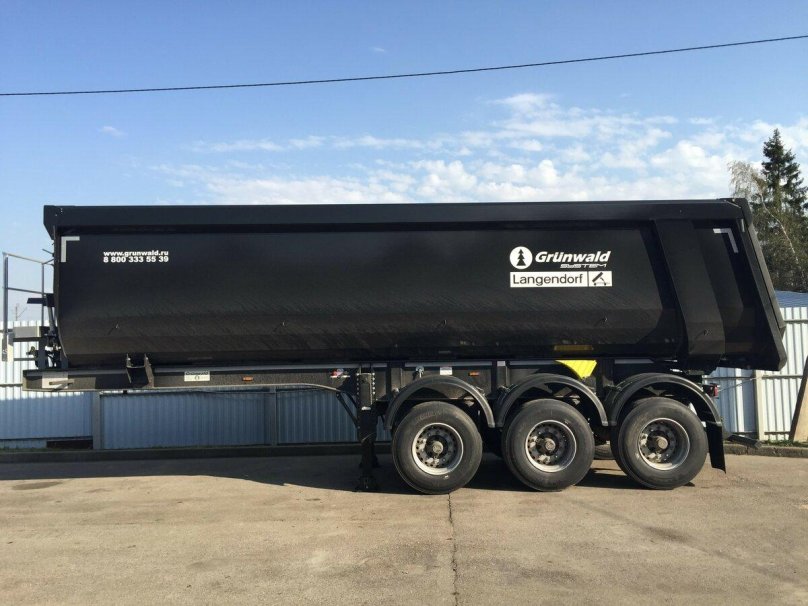 Самосвальный полуприцеп Грюнвальд