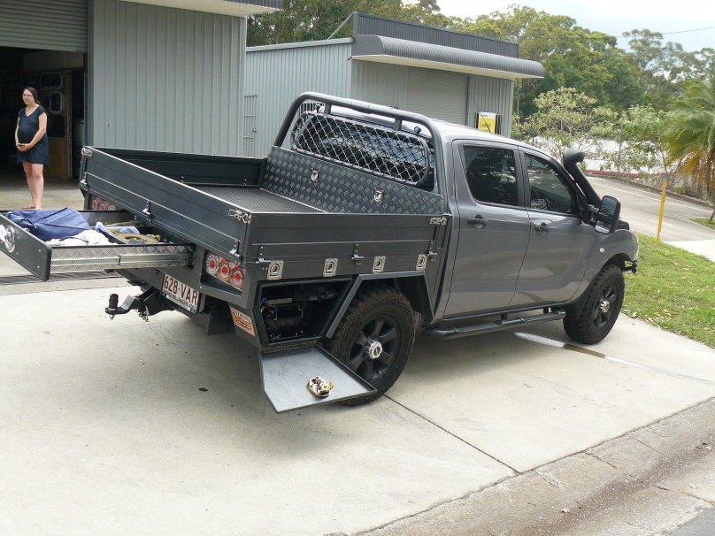 Flatbed Toyota Pickup