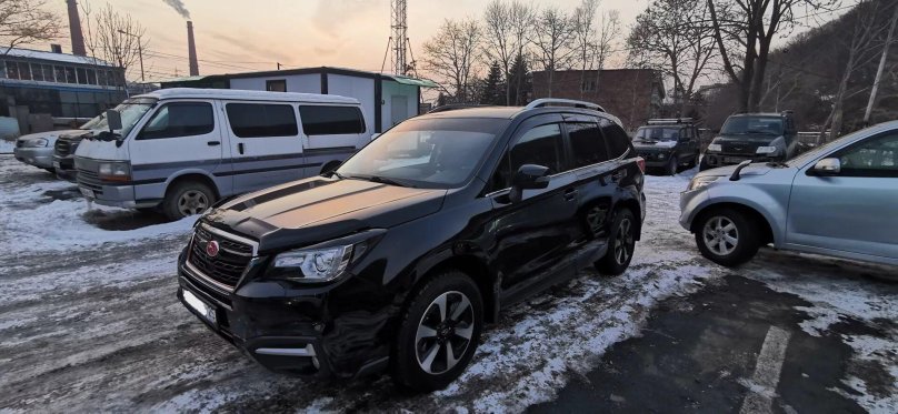 Тонировка Субару Форестер SJ