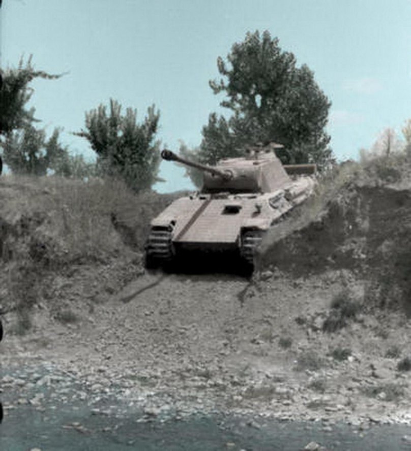 Танк пантера в 1944 году