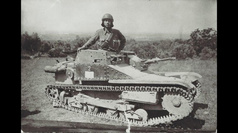 Итальянские танкетки carro cv3/33