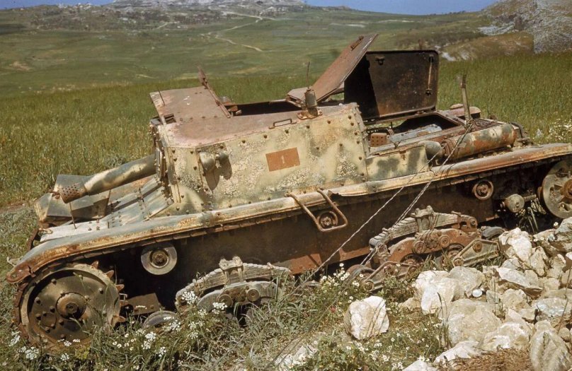 Итальянская САУ semovente m.40 da 75/18