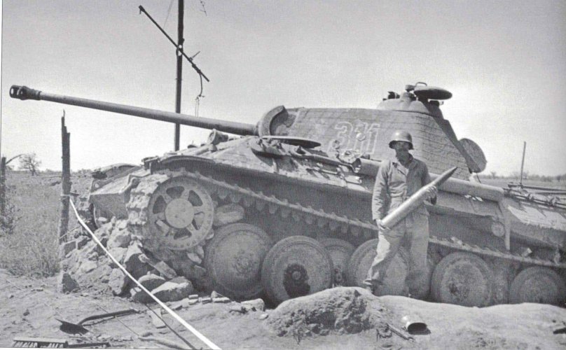 Танк пантера в 1944 году