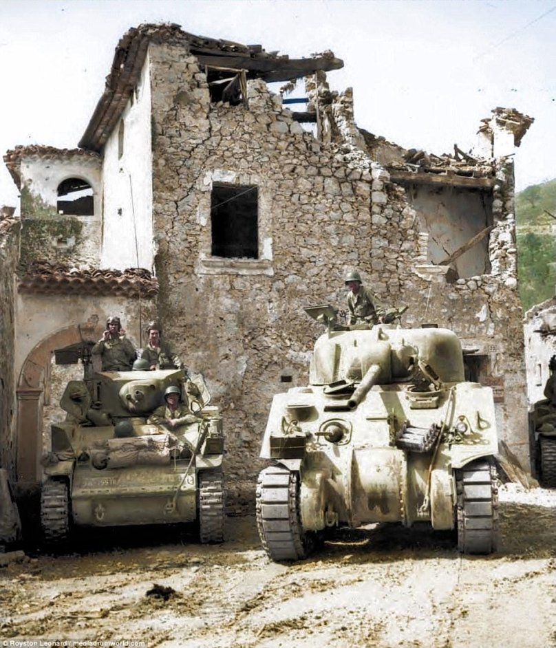 Шерман в Нормандии