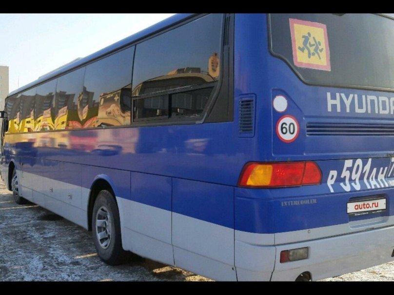 Хендай Аэроспейс автобус салон