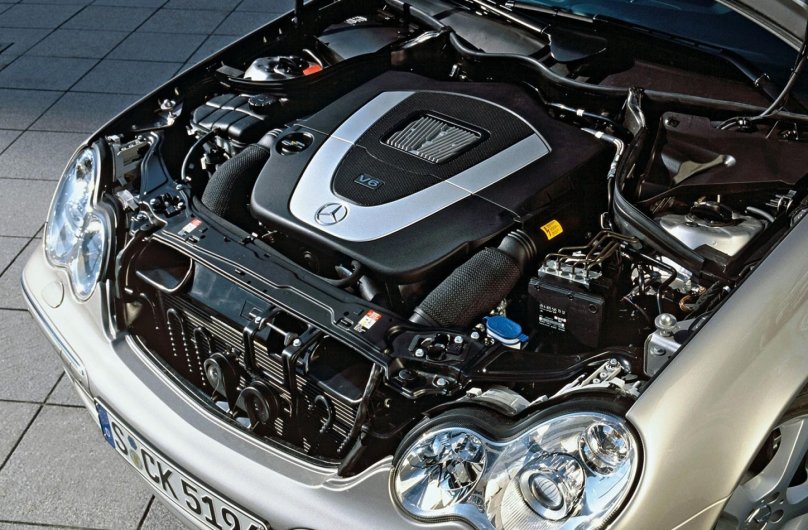 Двигатель Мерседес w203