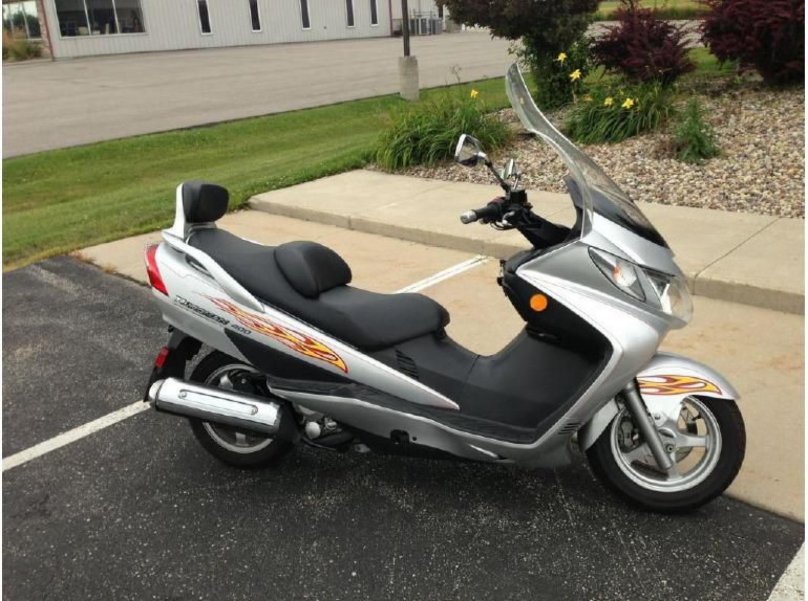 Макси скутер Сузуки 400