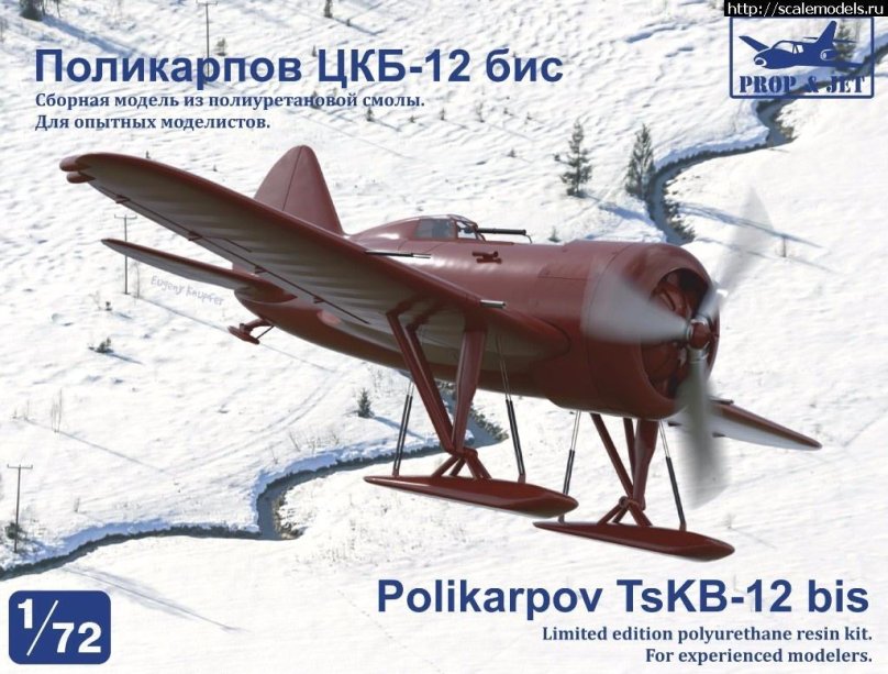 Поликарпов ЦКБ-12бис 1/72