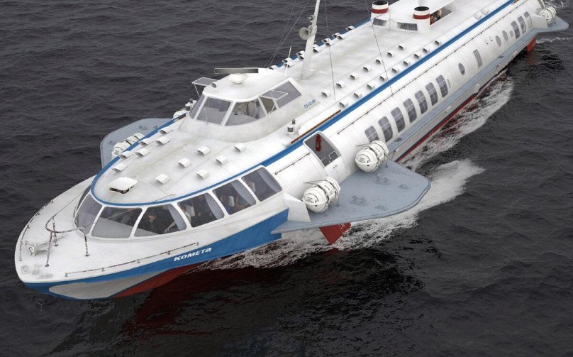 Речной катер Комета