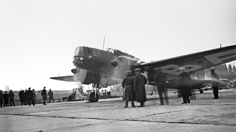 ДБ-3 бомбардировщик 1941