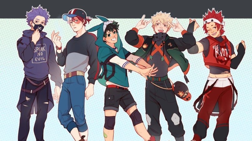 Аниме Академия героев Бакугоу