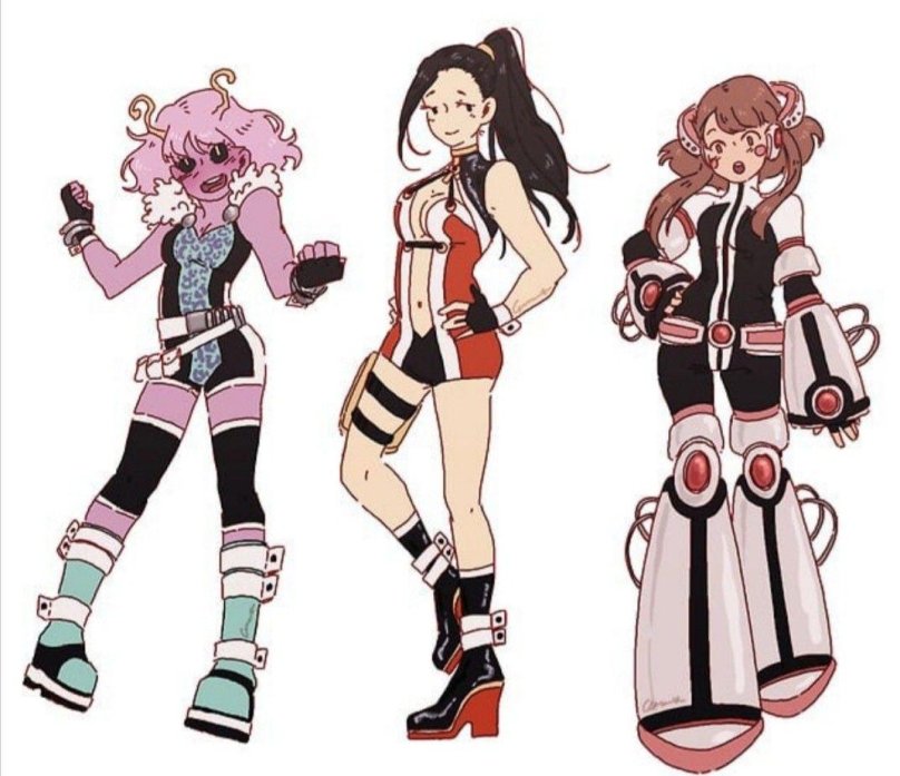 Моя геройская Академия костюмы ОС