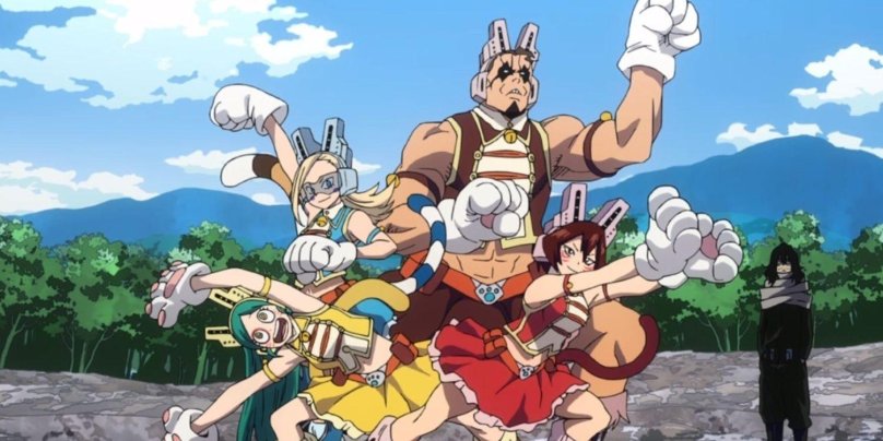 Моя геройская Академия кошачий отряд