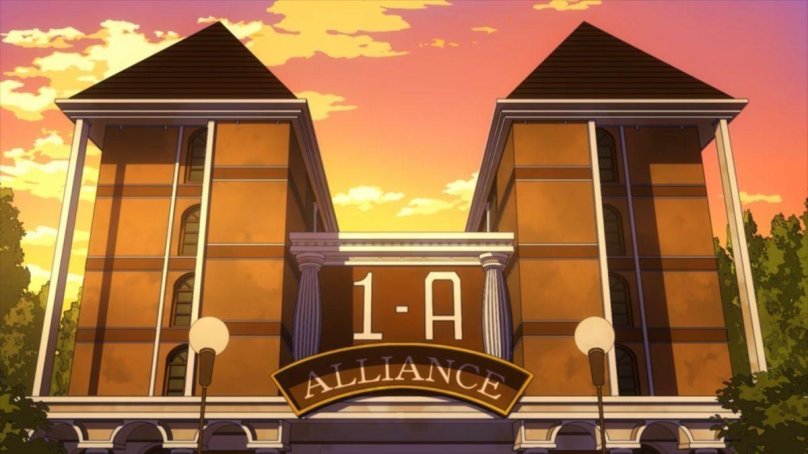 Моя геройская Академия общежитие