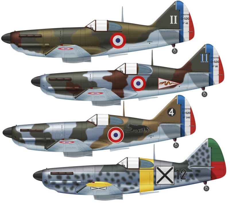 Девуатин 520 истребитель