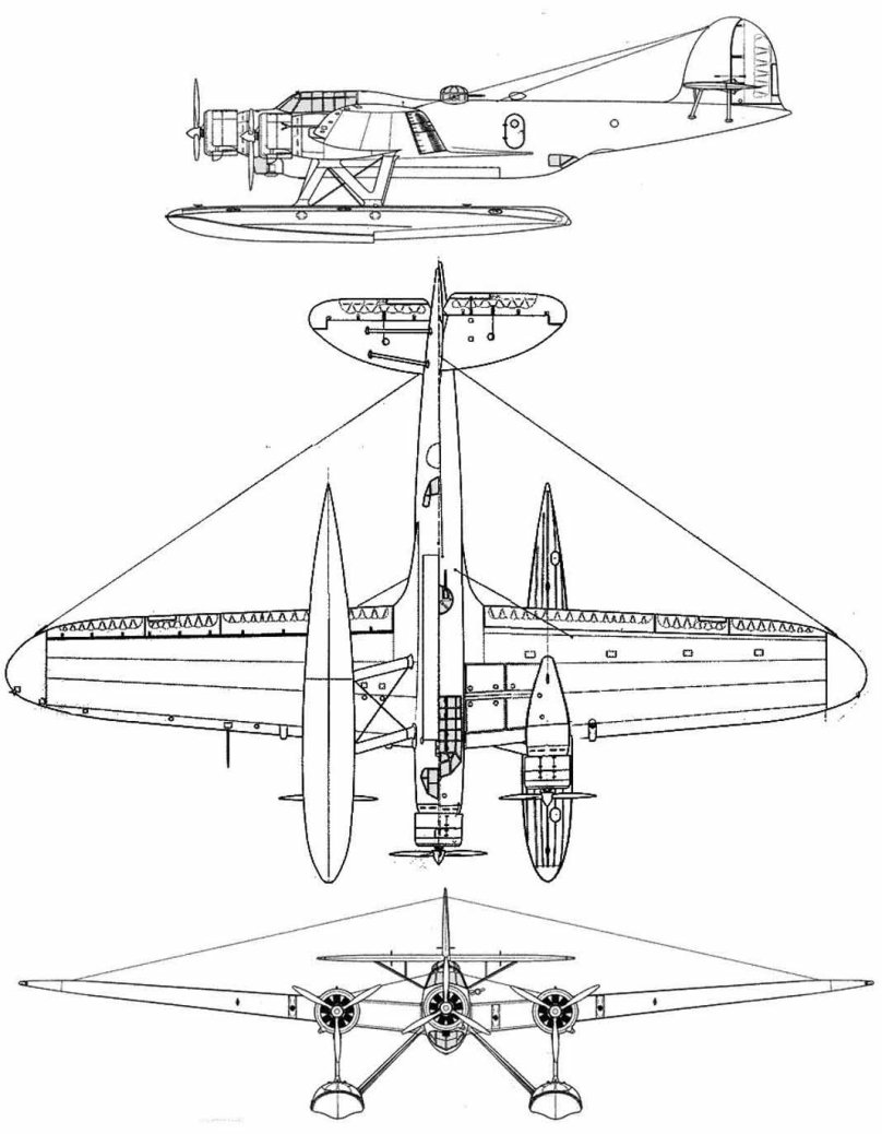Гидросамолета z.506