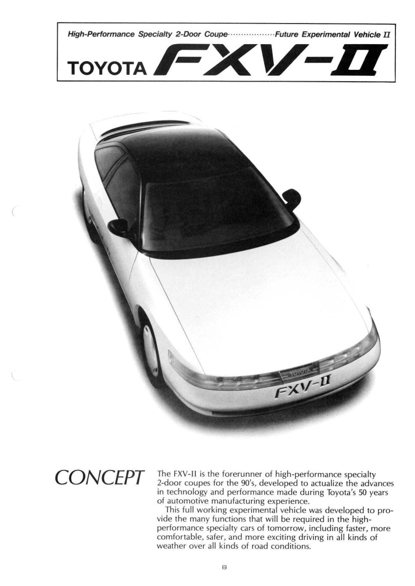 Toyota FXV-II 1987