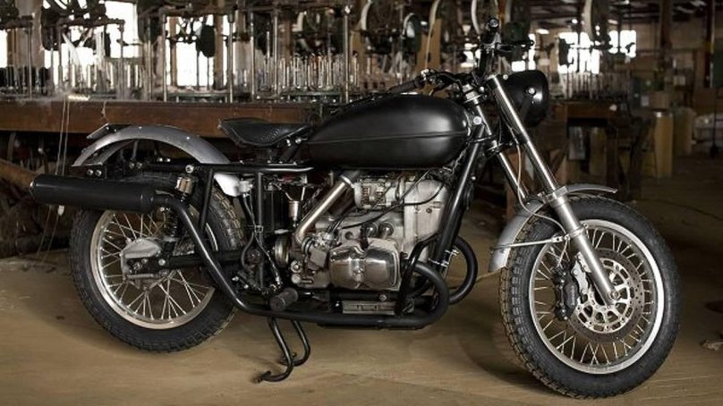 Кастомный мотоцикл Урал