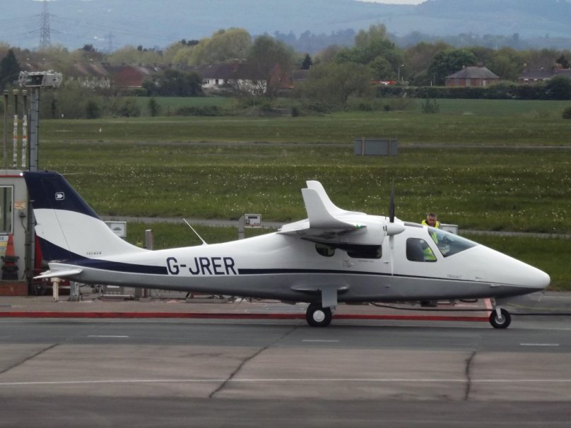 Tecnam p2006t кабина