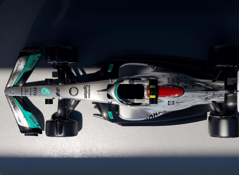 Mercedes f1 2022 car
