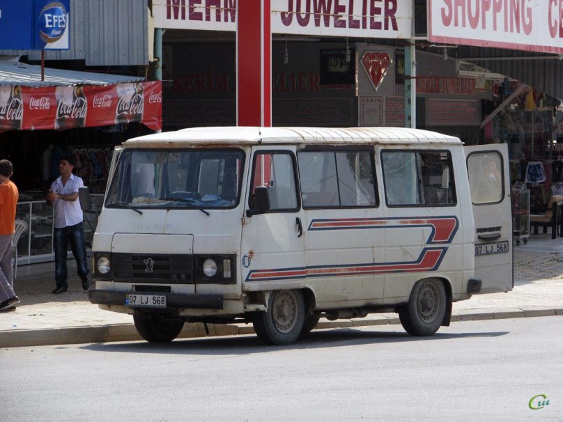 Peugeot j9 Karsan салон