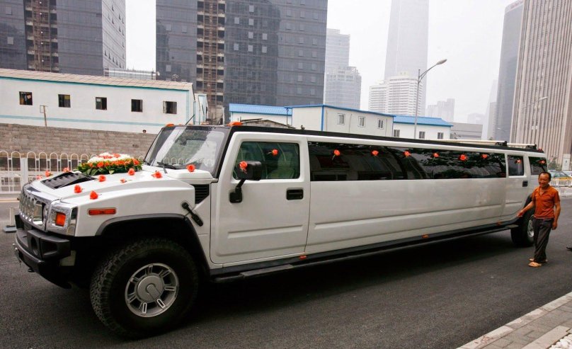 Hummer h3 лимузин
