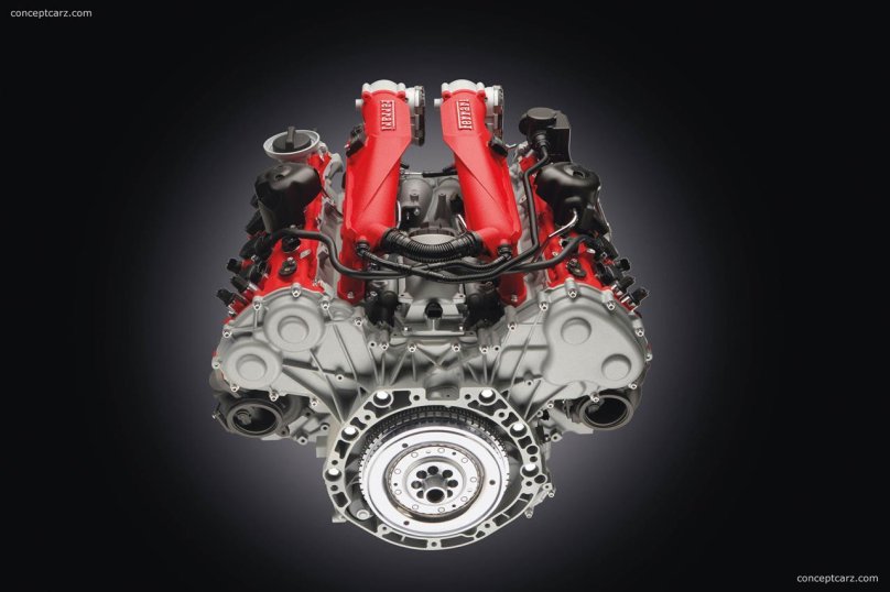 Двигатель Ferrari v8