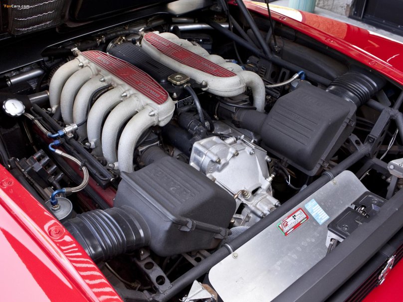 Ferrari 512 tr двигатель