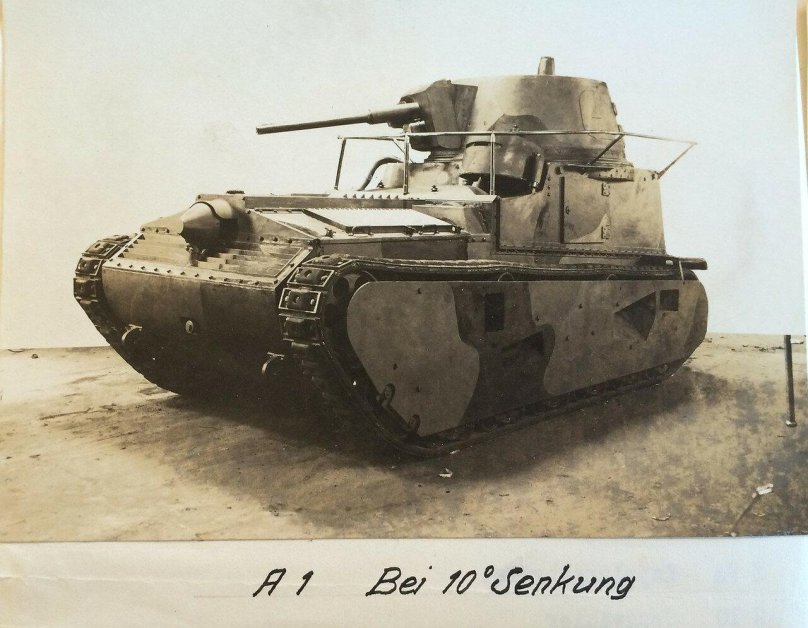 Немецкий танк Leichttraktor