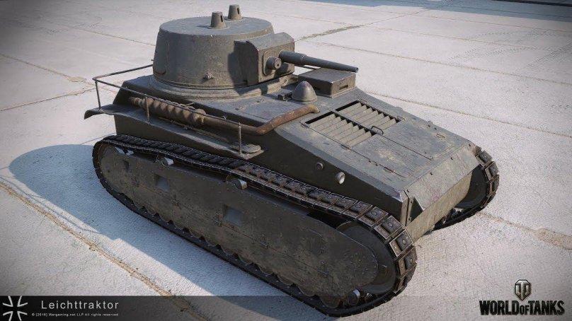 Leichttraktor лёгкий танк
