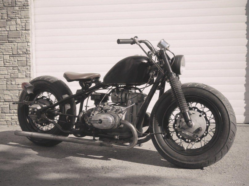 Bobber мотоцикл Урал