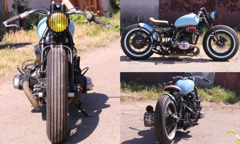 Bobber мотоцикл Урал
