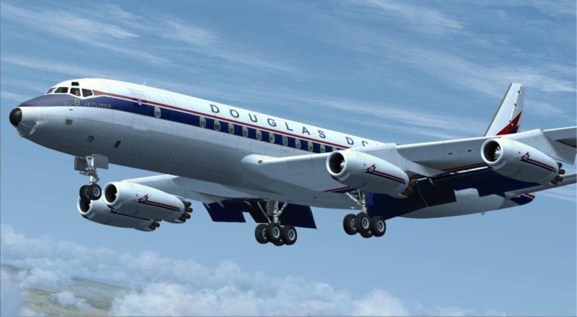 Самолет Дуглас DC-8