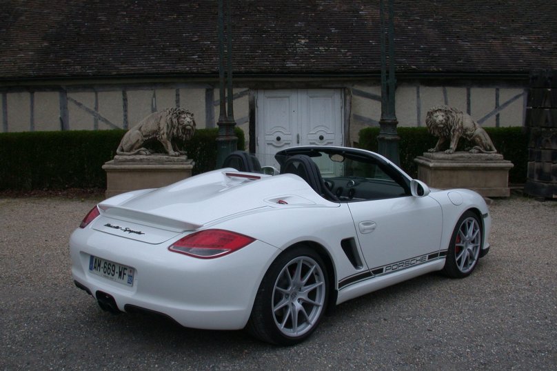 Порше Бокстер с жесткой крышей