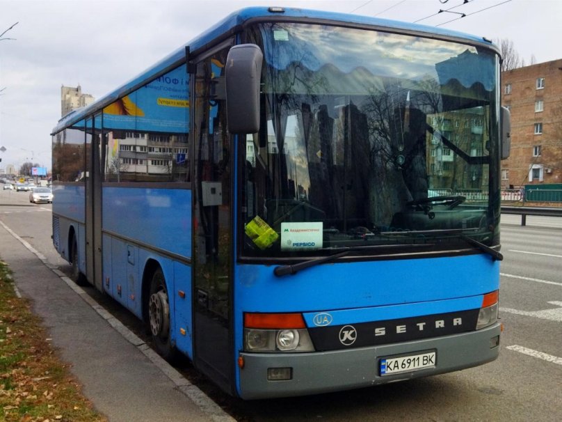 Новые автобусы в Киеве