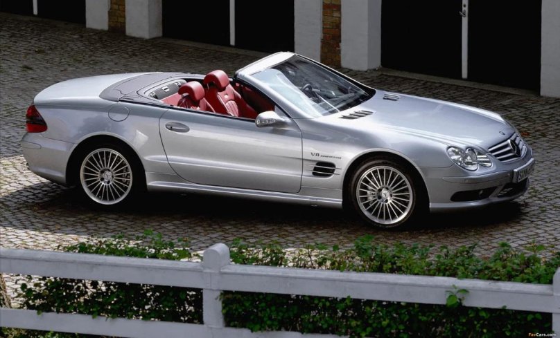 Mercedes sl55 Стива Джобса