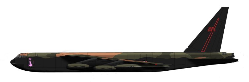 Boeing b-52 Stratofortress чертеж