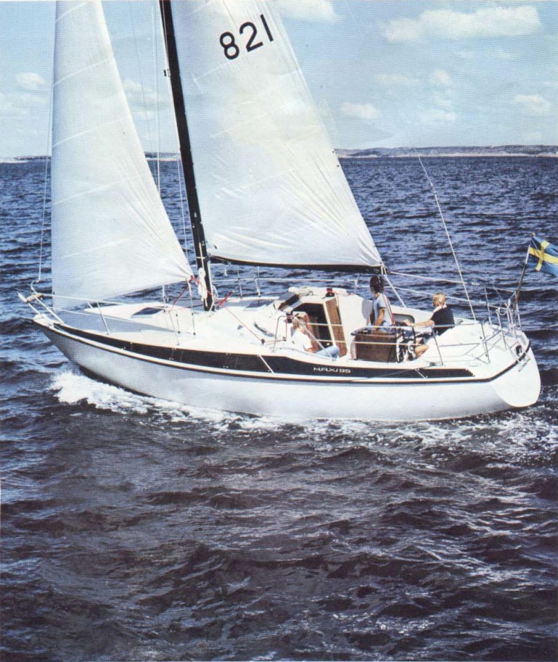 Maxi 95 sailboat